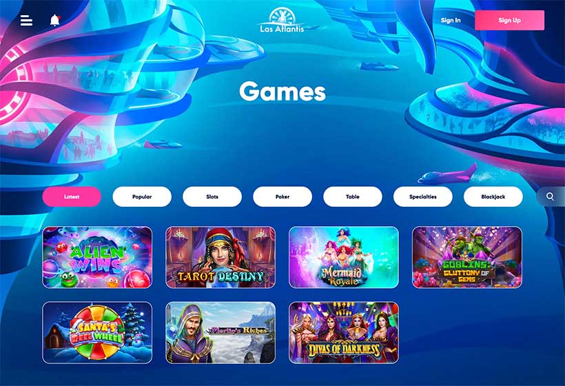 las atlantis games