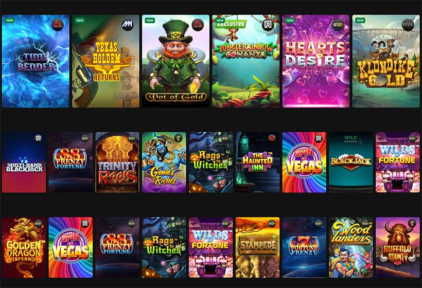 wild casino games