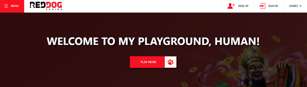 Red Dog casino site