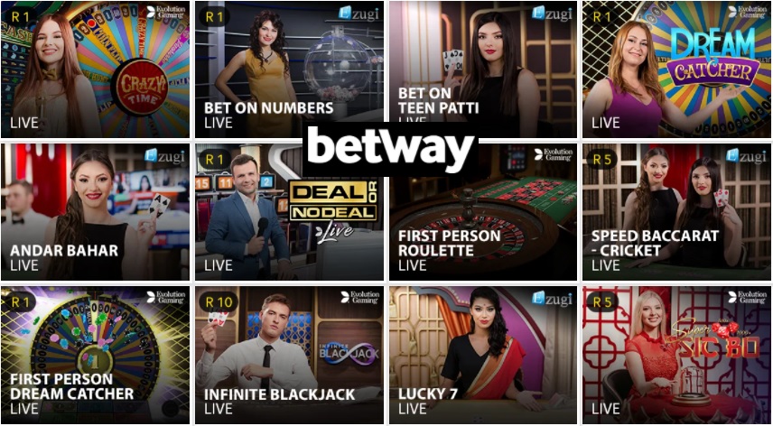 Live casino betway